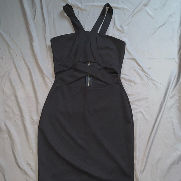 Charlotte Russe Dresses & Skirts - BLACK MINI DRESS